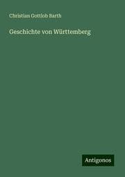 Cover von Geschichte von Württemberg