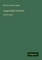 Cover von Ausgewählte Schriften