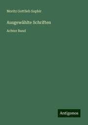 Cover von Ausgewählte Schriften