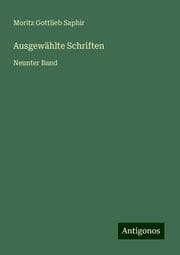 Cover von Ausgewählte Schriften