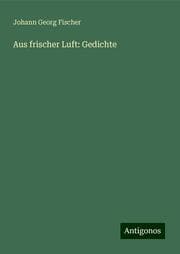 Cover von Aus frischer Luft: Gedichte