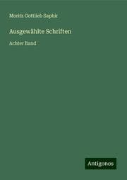 Cover von Ausgewählte Schriften