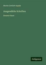 Cover von Ausgewählte Schriften