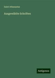 Cover von Ausgewählte Schriften