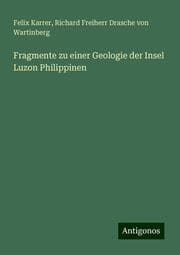 Cover von Fragmente zu einer Geologie der Insel Luzon Philippinen