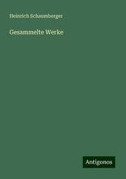 Cover von Gesammelte Werke