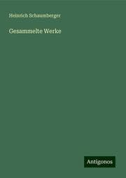 Cover von Gesammelte Werke