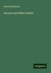 Cover von Horand und Hilde Gedicht