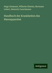 Cover von Handbuch der Krankheiten des Harnapparates