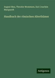 Cover von Handbuch der römischen Alterthümer