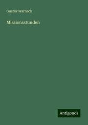 Cover von Missionsstunden