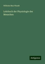 Cover von Lehrbuch der Physiologie des Menschen