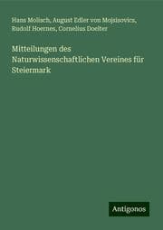 Cover von Mitteilungen des Naturwissenschaftlichen Vereines für Steiermark