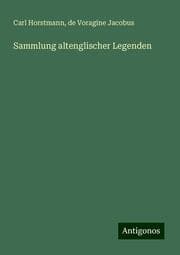 Cover von Sammlung altenglischer Legenden