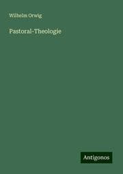 Cover von Pastoral-Theologie
