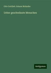 Cover von Ueber geschwänzte Menschen