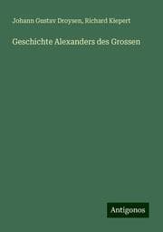 Cover von Geschichte Alexanders des Grossen