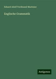Cover von Englische Grammatik