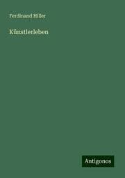 Cover von Künstlerleben