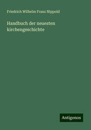 Cover von Handbuch der neuesten kirchengeschichte