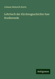 Cover von Lehrbuch der Kirchengeschichte fuer Studierende