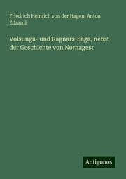 Cover von Volsunga- und Ragnars-Saga, nebst der Geschichte von Nornagest