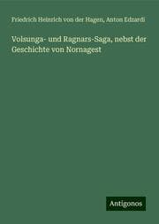 Cover von Volsunga- und Ragnars-Saga, nebst der Geschichte von Nornagest