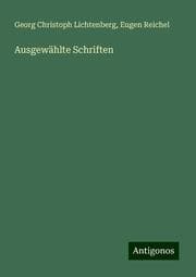 Cover von Ausgewählte Schriften