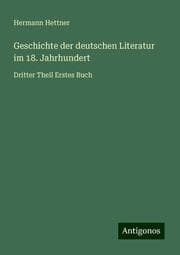 Cover von Geschichte der deutschen Literatur im 18. Jahrhundert
