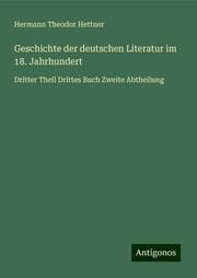 Cover von Geschichte der deutschen Literatur im 18. Jahrhundert