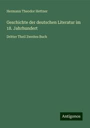Cover von Geschichte der deutschen Literatur im 18. Jahrhundert