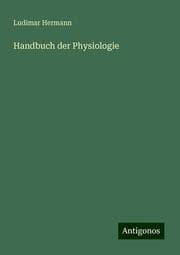 Cover von Handbuch der Physiologie
