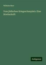 Cover von Vom jüdischen Kriegsschauplatz: Eine Streitschrift