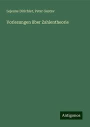 Cover von Vorlesungen über Zahlentheorie