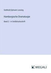 Cover von Hamburgische Dramaturgie