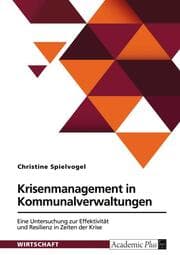 Cover von Krisenmanagement in Kommunalverwaltungen