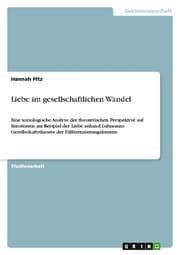 Cover von Liebe im gesellschaftlichen Wandel