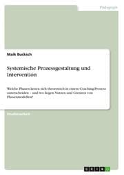 Cover von Systemische Prozessgestaltung und Intervention