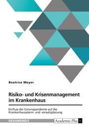 Cover von Risiko- und Krisenmanagement im Krankenhaus