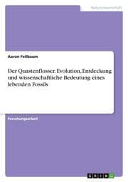 Cover von Der Quastenflosser. Evolution, Entdeckung und wissenschaftliche Bedeutung eines lebenden Fossils