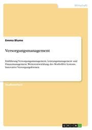 Cover von Versorgungsmanagement