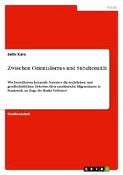 Cover von Zwischen Orientalismus und Subalternität