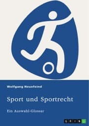 Cover von Sport und Sportrecht