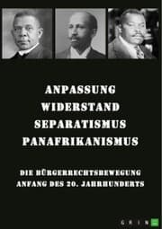 Cover von Anpassung, Widerstand, Separatismus, Panafrikanismus