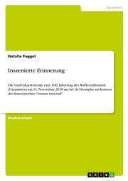 Cover von Inszenierte Erinnerung