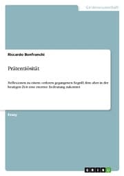 Cover von Prätentiösität