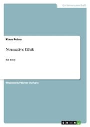 Cover von Normative Ethik