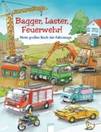 Cover von Bagger, Laster, Feuerwehr!