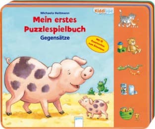 Cover von Mein erstes Puzzlespielbuch - Gegensätze
