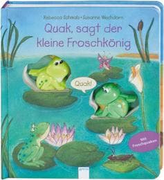 Cover von Quak, sagt der kleine Froschkönig